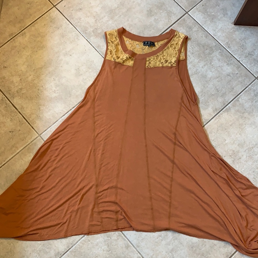 Orange Jersey Dress